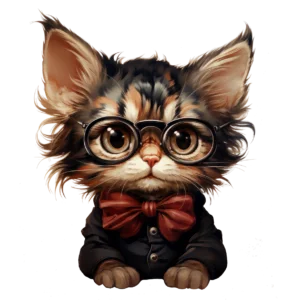 Zane the Smarty Cat - Afita Character