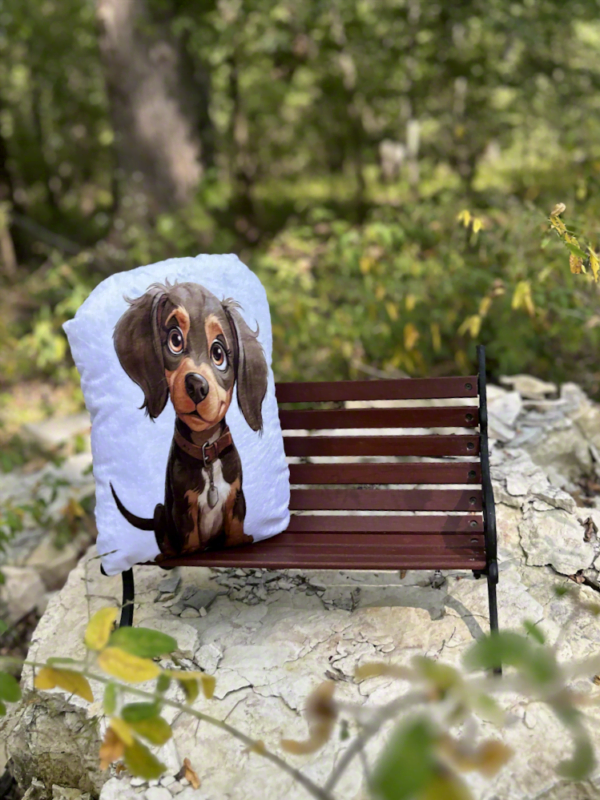 Dash Puppy Plush Toy: An Irresistible Floppy-Eared Dachshund Pal - Image 3