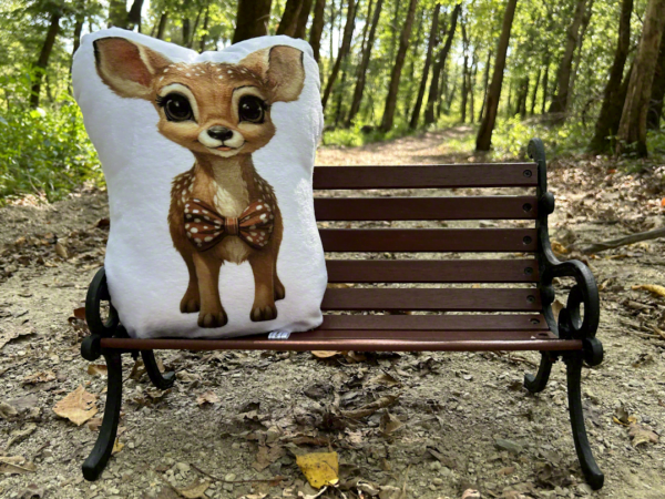 D.D. Deer Plush Toy Afita: Sweet-Faced Woodland Companion Conveying Cuddly Serenity - Image 4