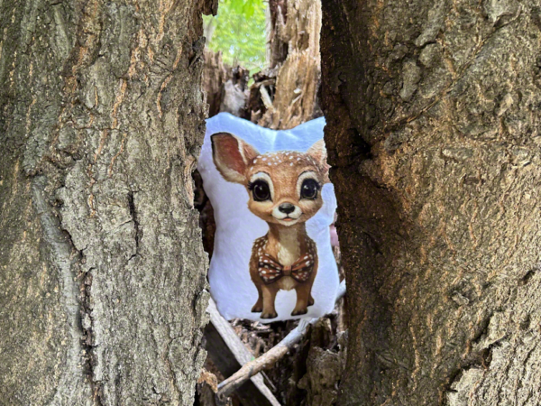 D.D. Deer Plush Toy Afita: Sweet-Faced Woodland Companion Conveying Cuddly Serenity - Image 5
