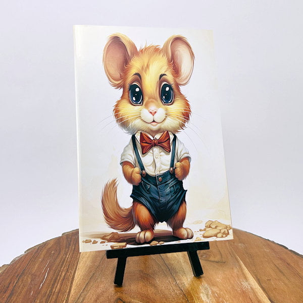 chuckles hamster notebook