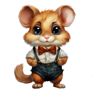 Chuckles the Hamster - Afita Character