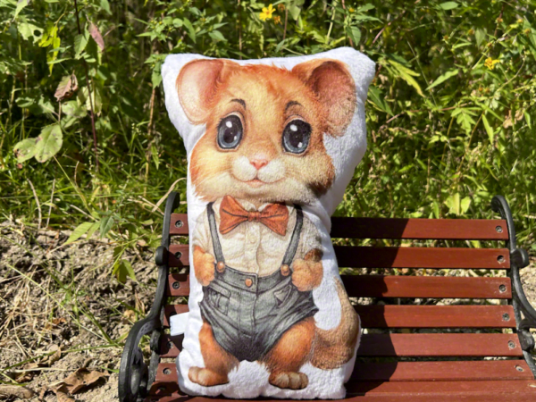 Chuckles Hamster Plush Toy: Pint-Sized Pal Bursting with Playful Spirit - Image 3