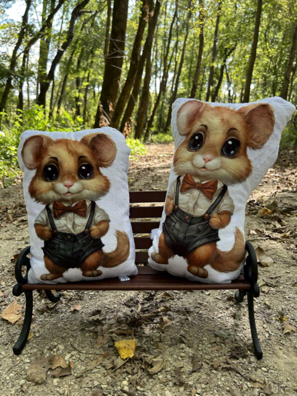 Chuckles Hamster Plush Toy: Pint-Sized Pal Bursting with Playful Spirit - Image 4