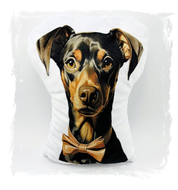 Terry the doberman plush toy