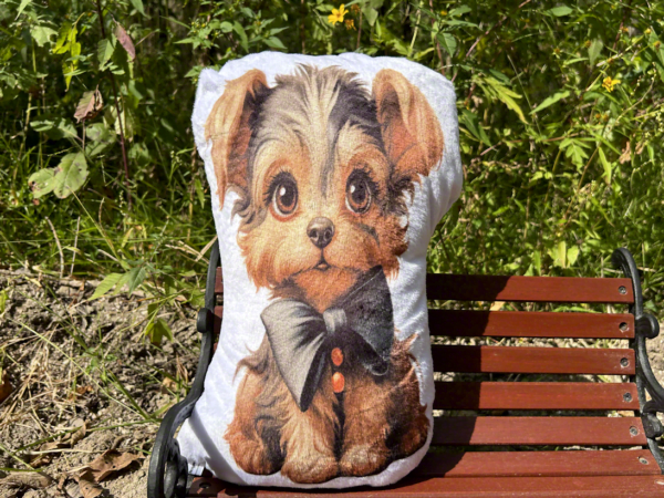 Creative ZK Designs' Afita Collection: Jazz Yorkie Puppy Plush Toy - Snuggly Companion for Children - Image 4